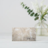 Achtergrondstructuur | Moderne tekst Visitekaartje (Staand voorkant)