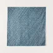 Achtergrondstructuur van de oude denimstof. abstra wandkleed (Voorkant (horizontaal))