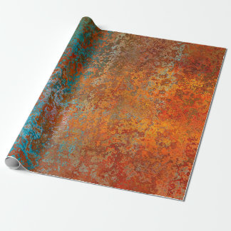 Achtergrondtextuur roest oud bruin cadeaupapier