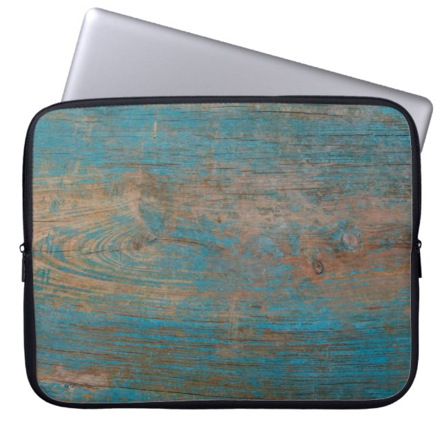 Achtergrondtextuurhout Laptop Sleeve (Voorkant)