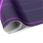 Achtergrondverlichting van 80 s met 3D-elementen Cadeaupapier (Rol Hoek)