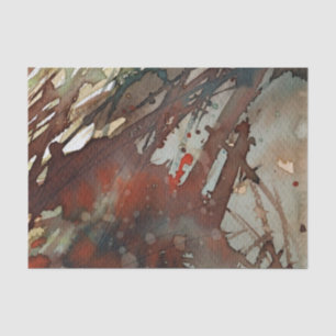 achtergrondwaterverf tissuepapier