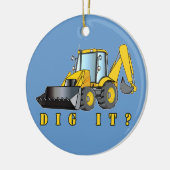 Achterhoes: Dig het? Keramisch Ornament (Links)