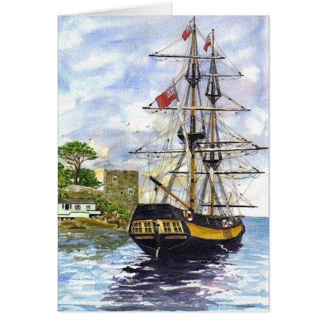 "Achterkaart Uitzicht" (Voorkant)