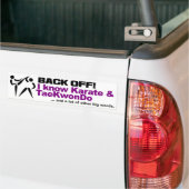 Achterkant bumpersticker (Op Truck)