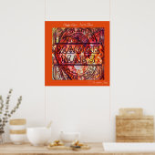 Achterkant foto van Austin Maggie Mae Poster (Keuken)