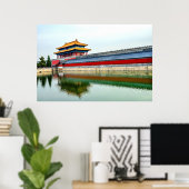 Achterkant | Heavenly Purity in Beijing Poster (Thuiskantoor)