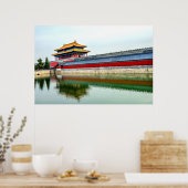 Achterkant | Heavenly Purity in Beijing Poster (Keuken)