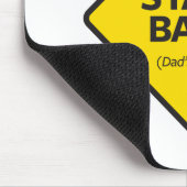 Achterkant (pap's koken) muismat (Hoek)