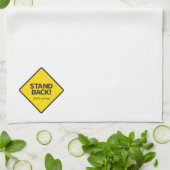 Achterkant (pap's koken) theedoek (Gevouwen)