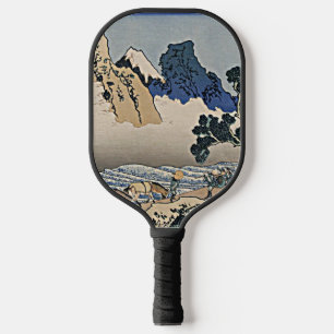 Achterkant van Fuji-berg vanaf Minobu-rivier Hokus Pickleball Paddle