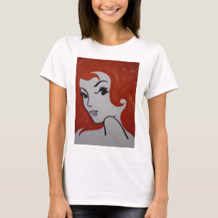 Achterkant verf Pippi T-shirt
