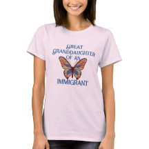 Achterkleindochter van een immigrant (aanpasbaar)