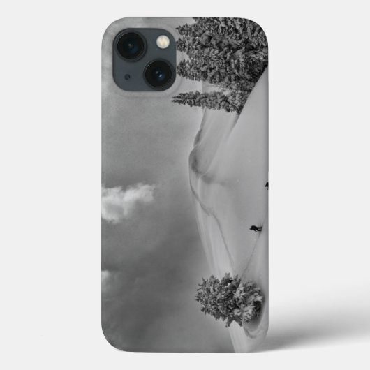 Achterlandskisklimmers in vers poeder Case-Mate iPhone case (Achterkant)