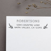 Achternaam Aangepast script Retouradres Zelfinktende Stempel