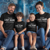 Achternaam aangepaste familie t-shirt