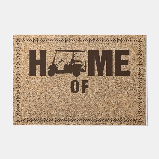Achternaam Custom Door Mat - Welkom Mat (Voorkant)