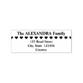 Achternaam en adres van de basisfamilie 	rubberstempel (Afrduk)