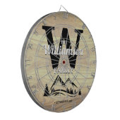 Achternaam van de Berg-thuisfamilie - Persoonlijk  Dartbord (Voorkant Links)