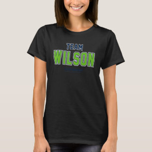 Achternaam van team Wilson Proud T-shirt