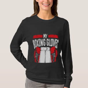 Achterop mijn bokskleren afdrukken ik denk dat jij t-shirt