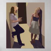 Achterste etappe van het concert poster (Voorkant)