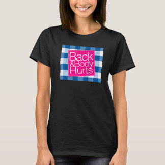 Achterste lichaamshurven Quote Workout Gym Top