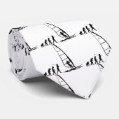 achterste stropdas (Opgerold)