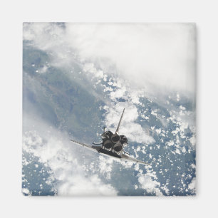 Achterste uitzicht van de drie hoofdmotoren magneet