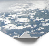 Achterste uitzicht van de drie hoofdmotoren poster (Hoek)