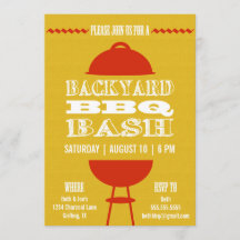 Achtertuin BBQ Barbecue Bash | partijuitnodiging 5
