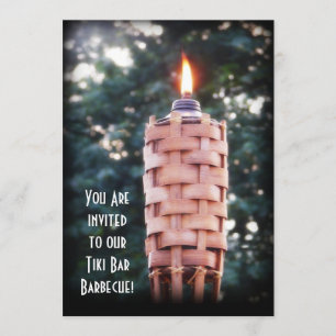 Achtertuin BBQ Tiki Torch! Kaart