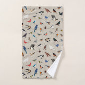 Achtertuin Birdies Twee Bad Handdoek (Handdoek)