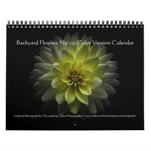 Achtertuin Bloemen No 129 Kleur Versie Kalender