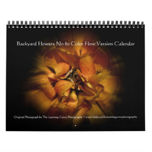 Achtertuin Bloemen No 80 Color Flow Versie Kalender
