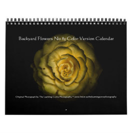 Achtertuin Bloemen No 85 Kleur Versie Kalender