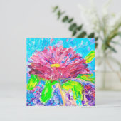 Achtertuin Blooms Briefkaart (Staand voorkant)