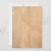 Achtertuin Bonfire Verjaardag Uitnodiging (Achterkant)