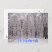 achtertuin briefkaart (Voorkant / Achterkant)