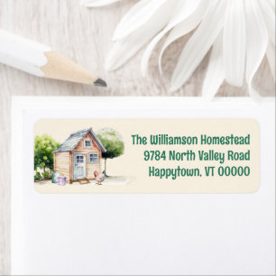 Achtertuin Coop Homestead Retour Adreslabels Etiket