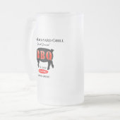 Achtertuin Grill Master Grilling BBQ Matglas Bierpul (Voorkant links)