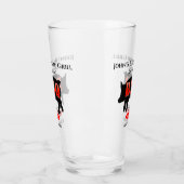 Achtertuin Grill Master Grilling BBQ Pint Bier Glas (Links)