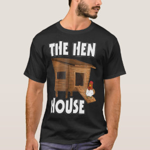 Achtertuin Kippenboer Het Kippenhok T-shirt