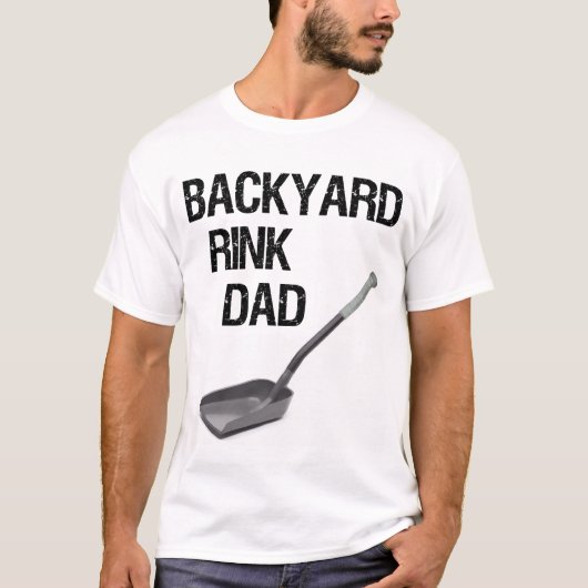 Achtertuin Rink Dad T-shirt (Voorkant)