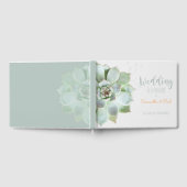 Achtertuin Succulent Wedding Gastenboek (Volledig)