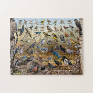 Achtertuin van Montana Legpuzzel