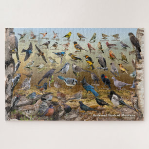 Achtertuin van Montana Legpuzzel