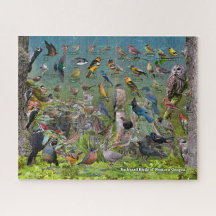 Achtertuin van Western Oregon Legpuzzel