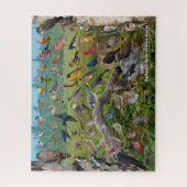 Achtertuin vogels Nova Scotia Puzzle Legpuzzel (Verticaal)