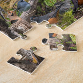 Achtertuin vogels van Minnesota Legpuzzel (Zijkant)